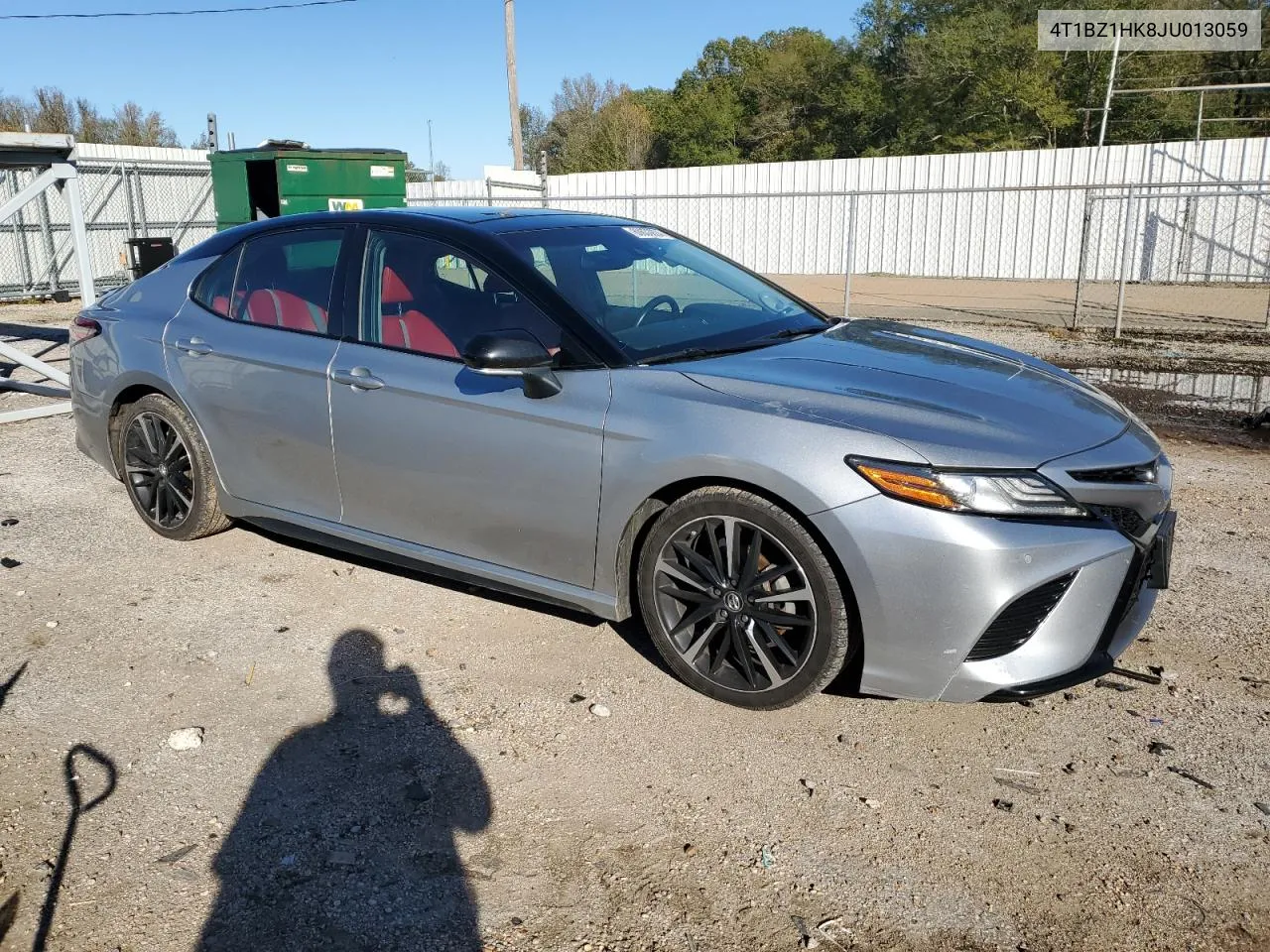 2018 Toyota Camry Xse VIN: 4T1BZ1HK8JU013059 Lot: 80633604