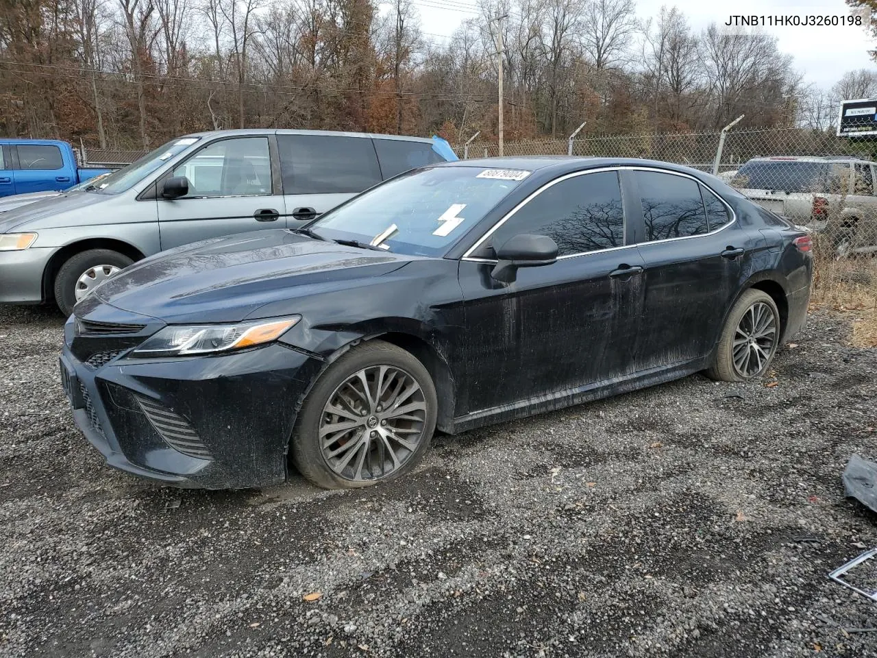 2018 Toyota Camry L VIN: JTNB11HK0J3260198 Lot: 80879004