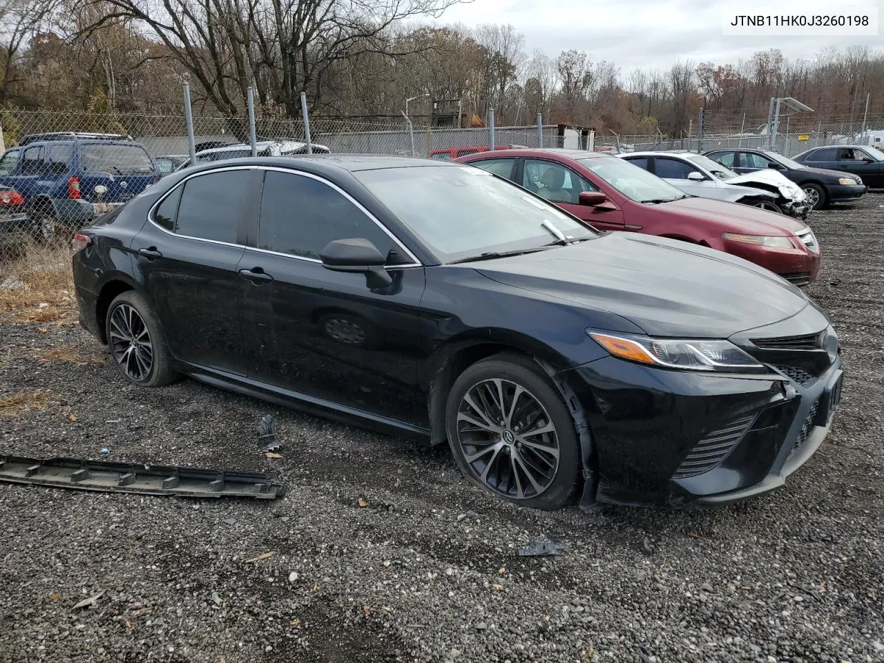 2018 Toyota Camry L VIN: JTNB11HK0J3260198 Lot: 80879004