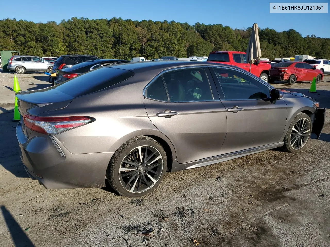 2018 Toyota Camry Xse VIN: 4T1B61HK8JU121061 Lot: 80962924