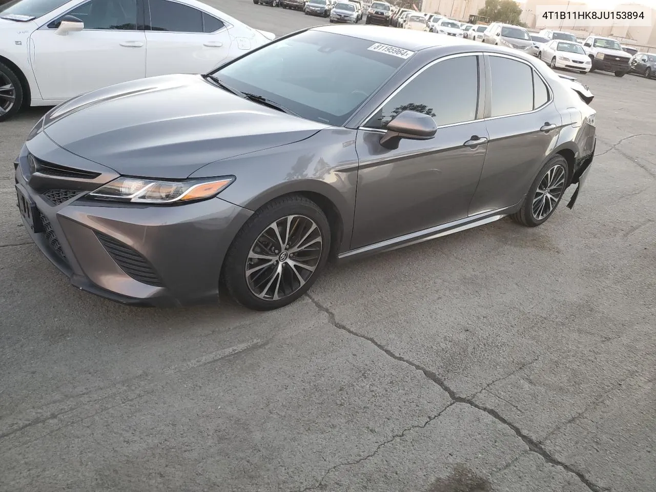 2018 Toyota Camry L VIN: 4T1B11HK8JU153894 Lot: 81195964