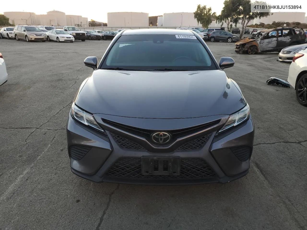 2018 Toyota Camry L VIN: 4T1B11HK8JU153894 Lot: 81195964