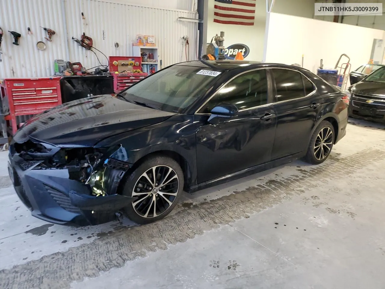 2018 Toyota Camry L VIN: JTNB11HK5J3009399 Lot: 81237834