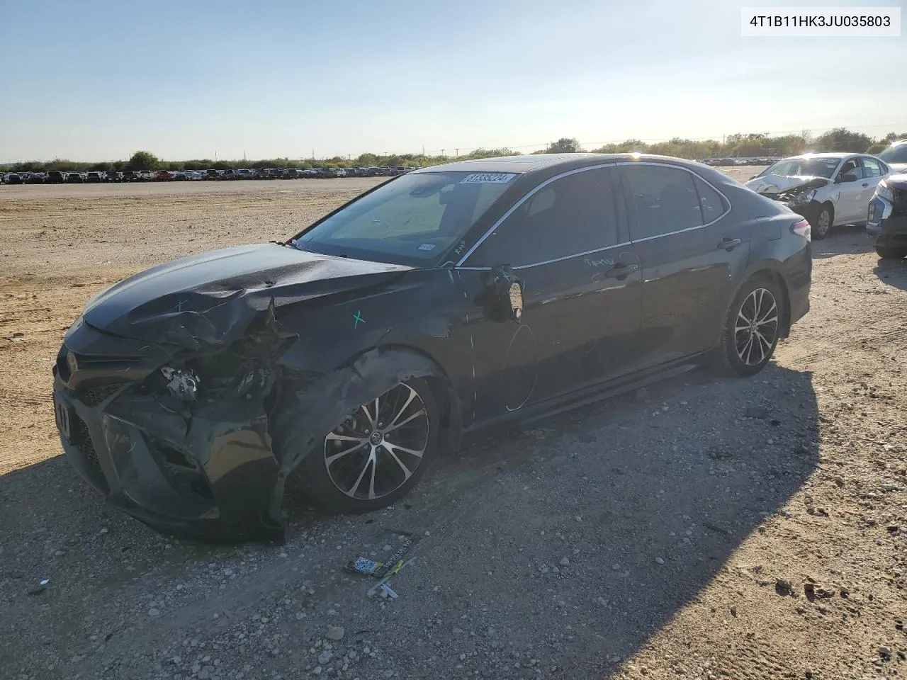 2018 Toyota Camry L VIN: 4T1B11HK3JU035803 Lot: 81335224