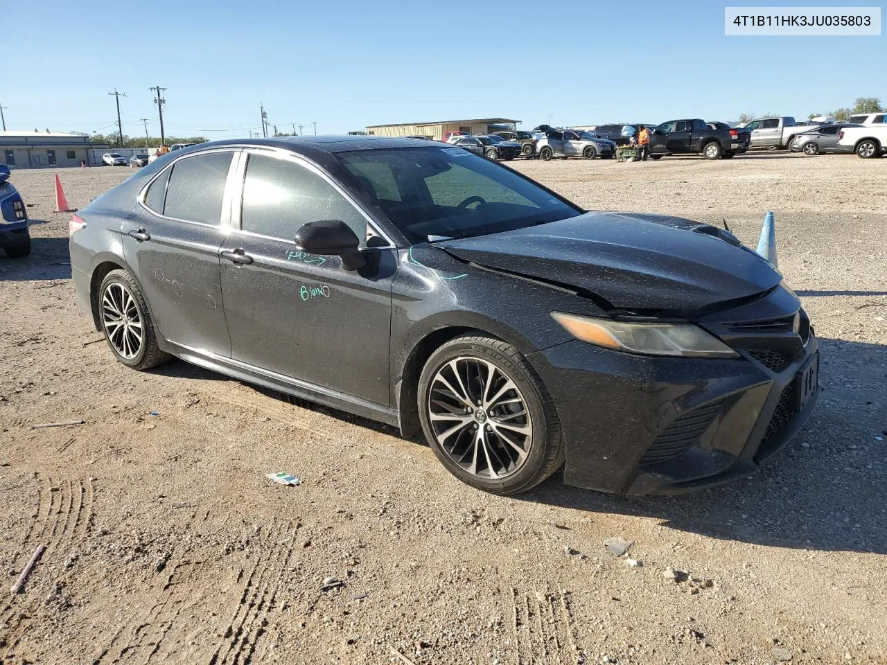 2018 Toyota Camry L VIN: 4T1B11HK3JU035803 Lot: 81335224