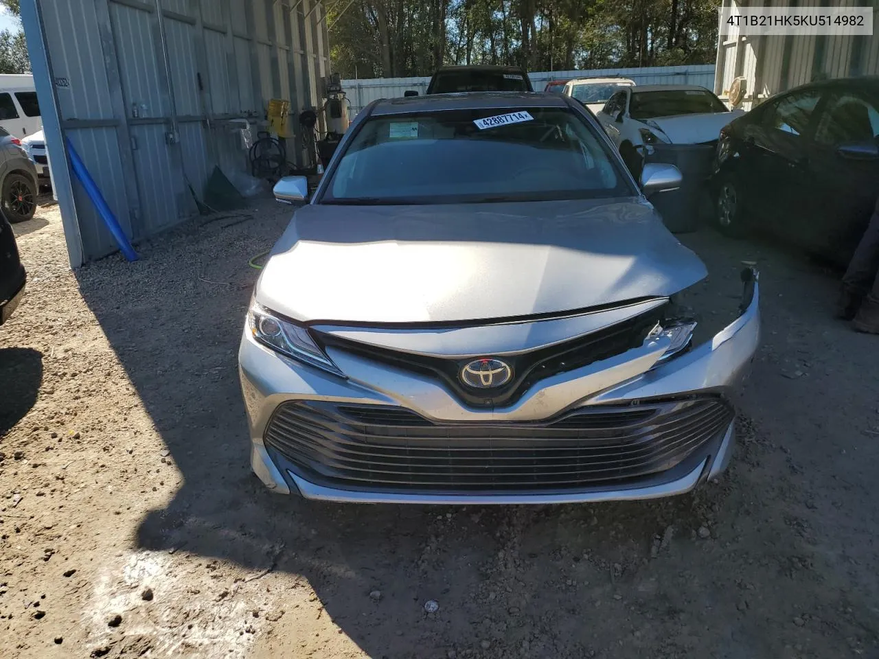 2019 Toyota Camry Hybrid VIN: 4T1B21HK5KU514982 Lot: 42887714