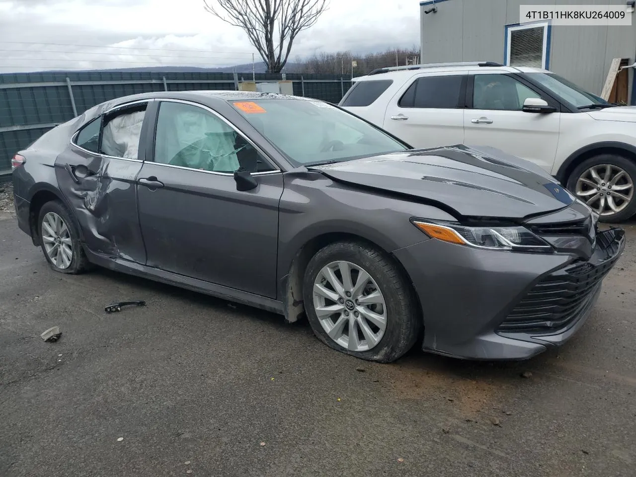 4T1B11HK8KU264009 2019 Toyota Camry L