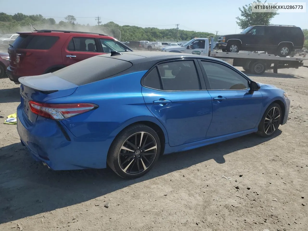 2019 Toyota Camry Xse VIN: 4T1B61HKXKU286773 Lot: 55634274