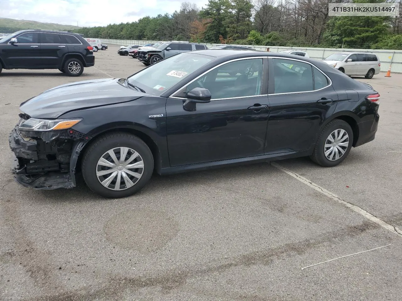 2019 Toyota Camry Le VIN: 4T1B31HK2KU514497 Lot: 57849624