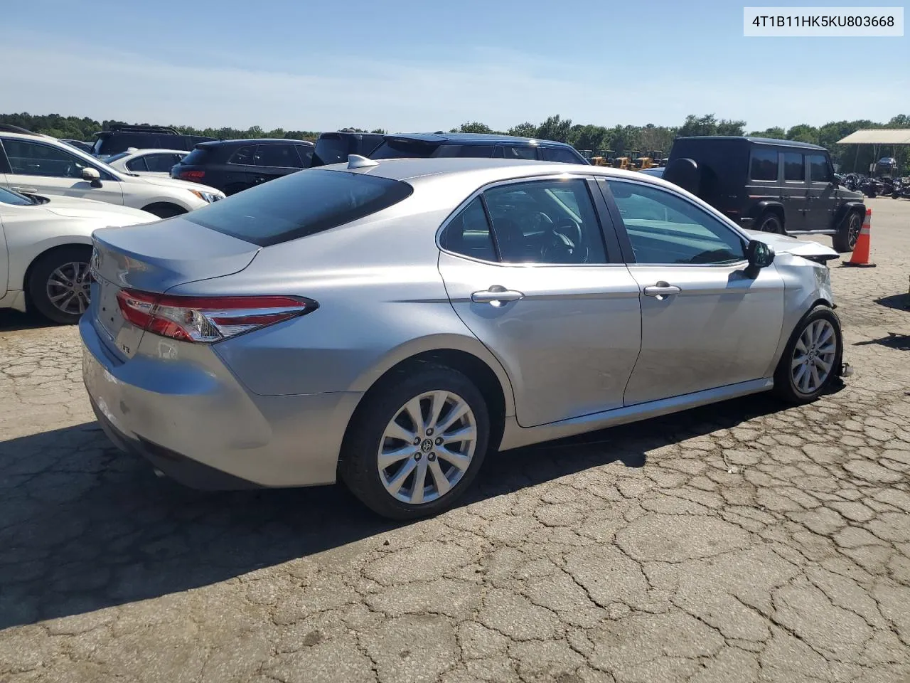 4T1B11HK5KU803668 2019 Toyota Camry L