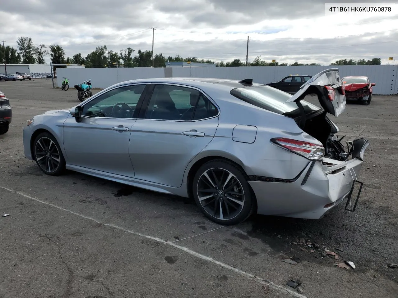 4T1B61HK6KU760878 2019 Toyota Camry Xse