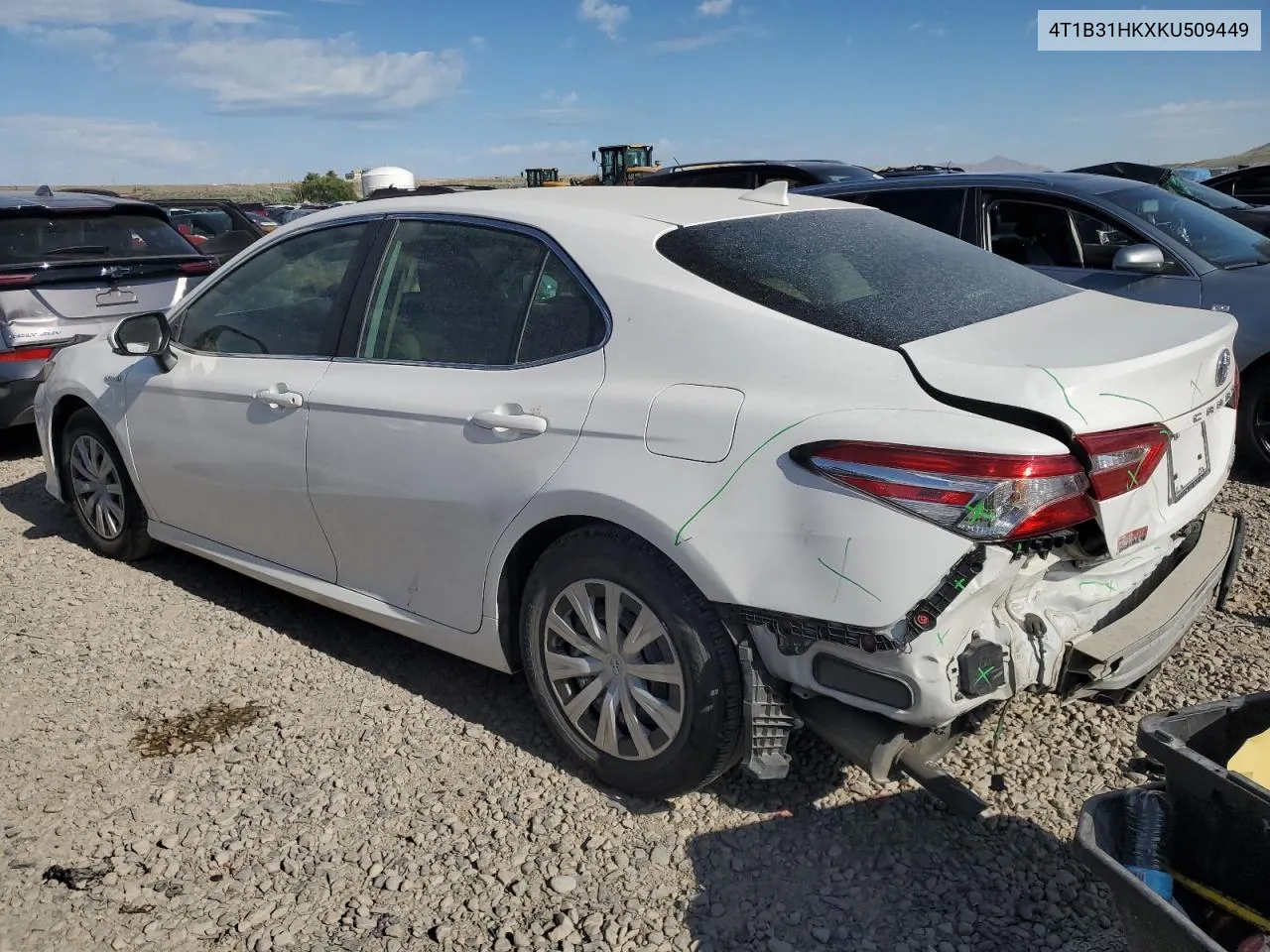 4T1B31HKXKU509449 2019 Toyota Camry Le