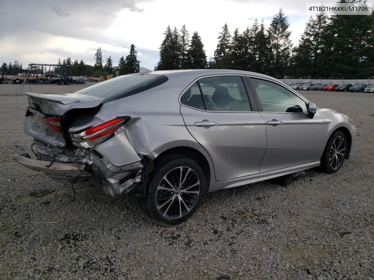 2019 Toyota Camry Hybrid VIN: 4T1B21HKXKU511706 Lot: 60432504