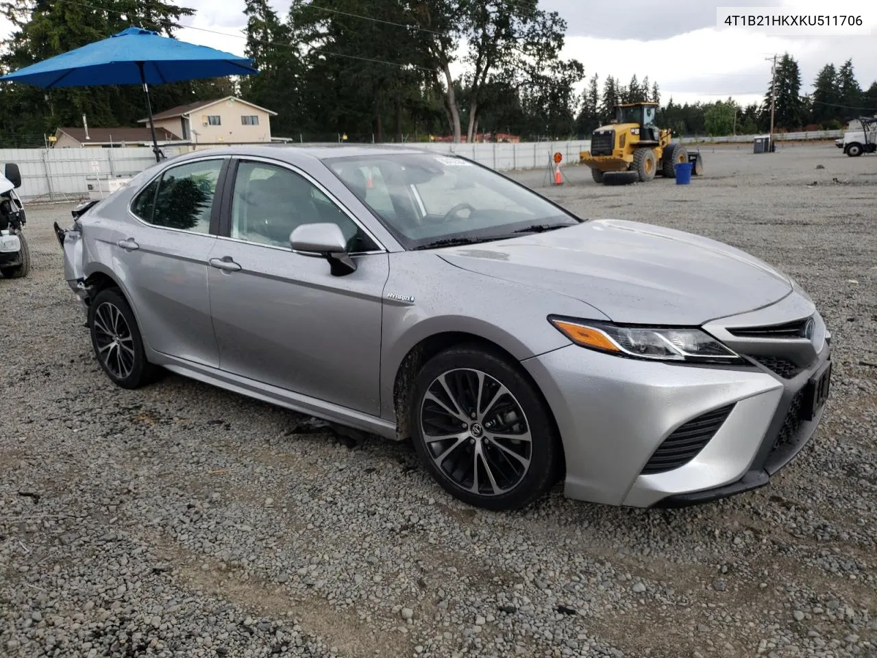 2019 Toyota Camry Hybrid VIN: 4T1B21HKXKU511706 Lot: 60432504