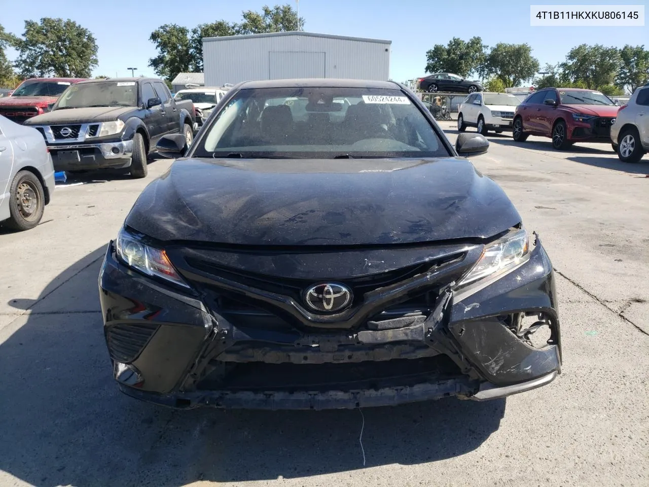 2019 Toyota Camry L VIN: 4T1B11HKXKU806145 Lot: 60524244