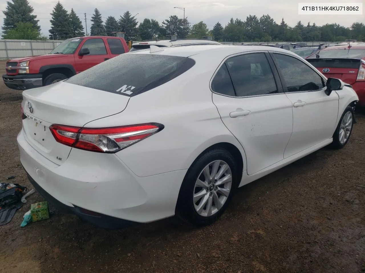 2019 Toyota Camry L VIN: 4T1B11HK4KU718062 Lot: 61018054