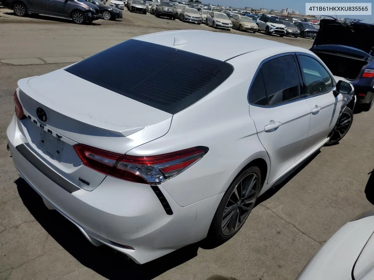 2019 Toyota Camry Xse VIN: 4T1B61HKXKU835565 Lot: 61264514