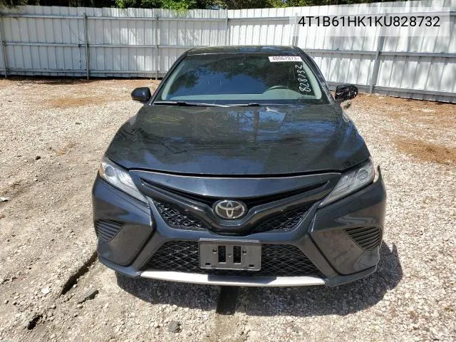 2019 Toyota Camry Xse VIN: 4T1B61HK1KU828732 Lot: 61399674