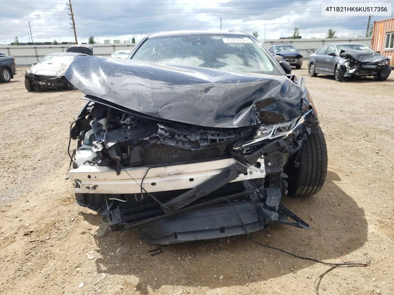 4T1B21HK6KU517356 2019 Toyota Camry Hybrid