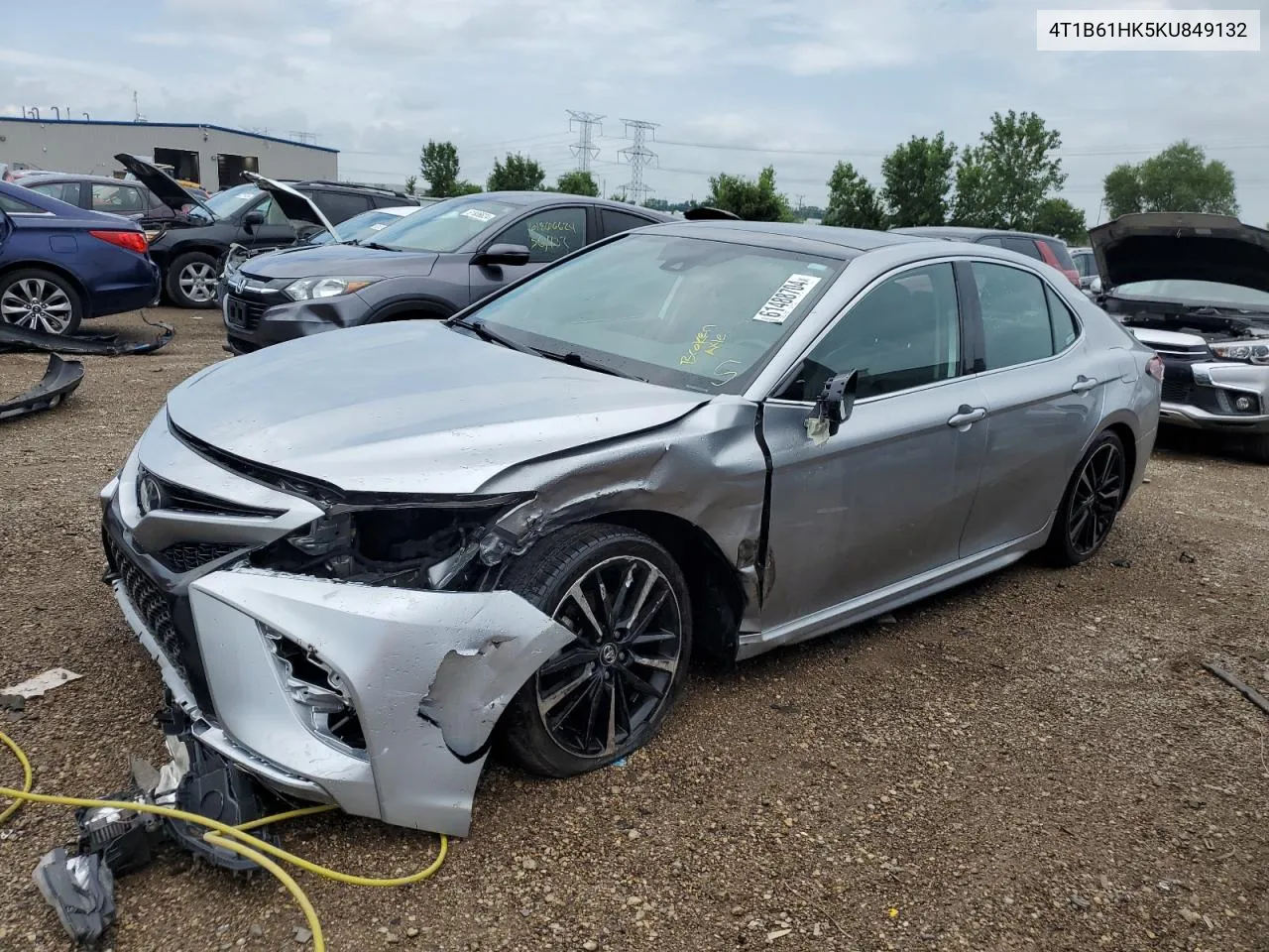 2019 Toyota Camry Xse VIN: 4T1B61HK5KU849132 Lot: 61488704