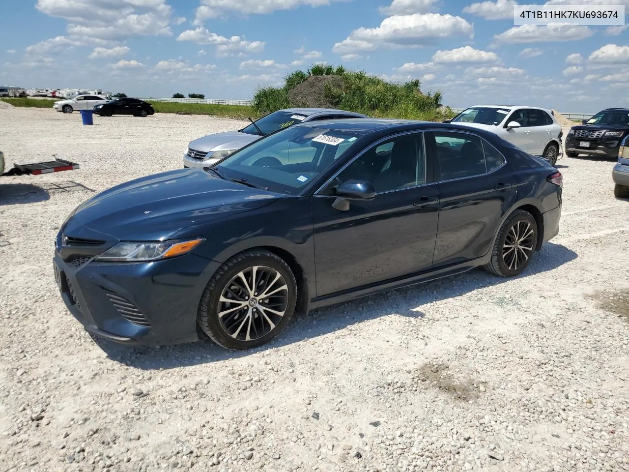 4T1B11HK7KU693674 2019 Toyota Camry L