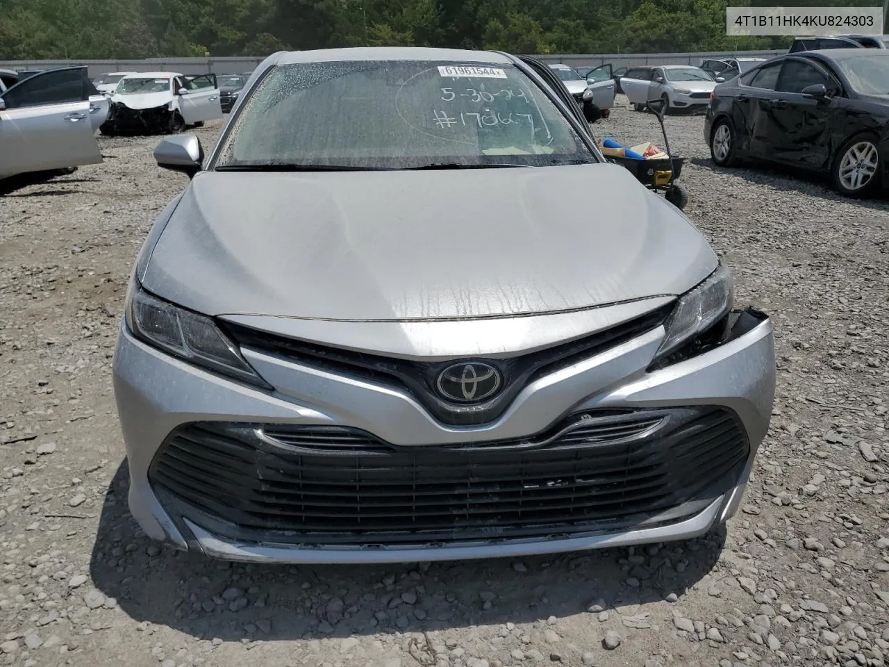 2019 Toyota Camry L VIN: 4T1B11HK4KU824303 Lot: 61961544