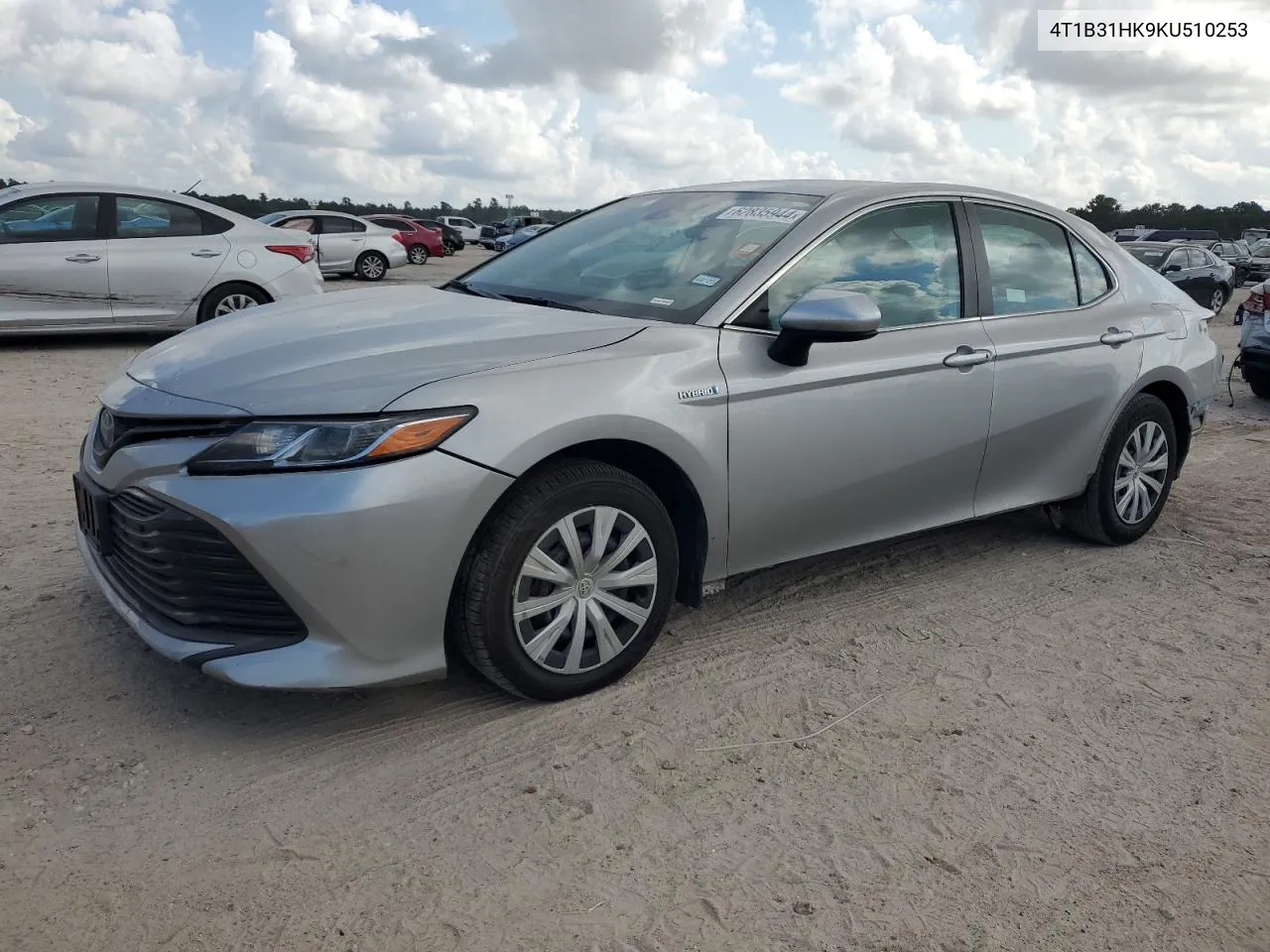 2019 Toyota Camry Le VIN: 4T1B31HK9KU510253 Lot: 62835944