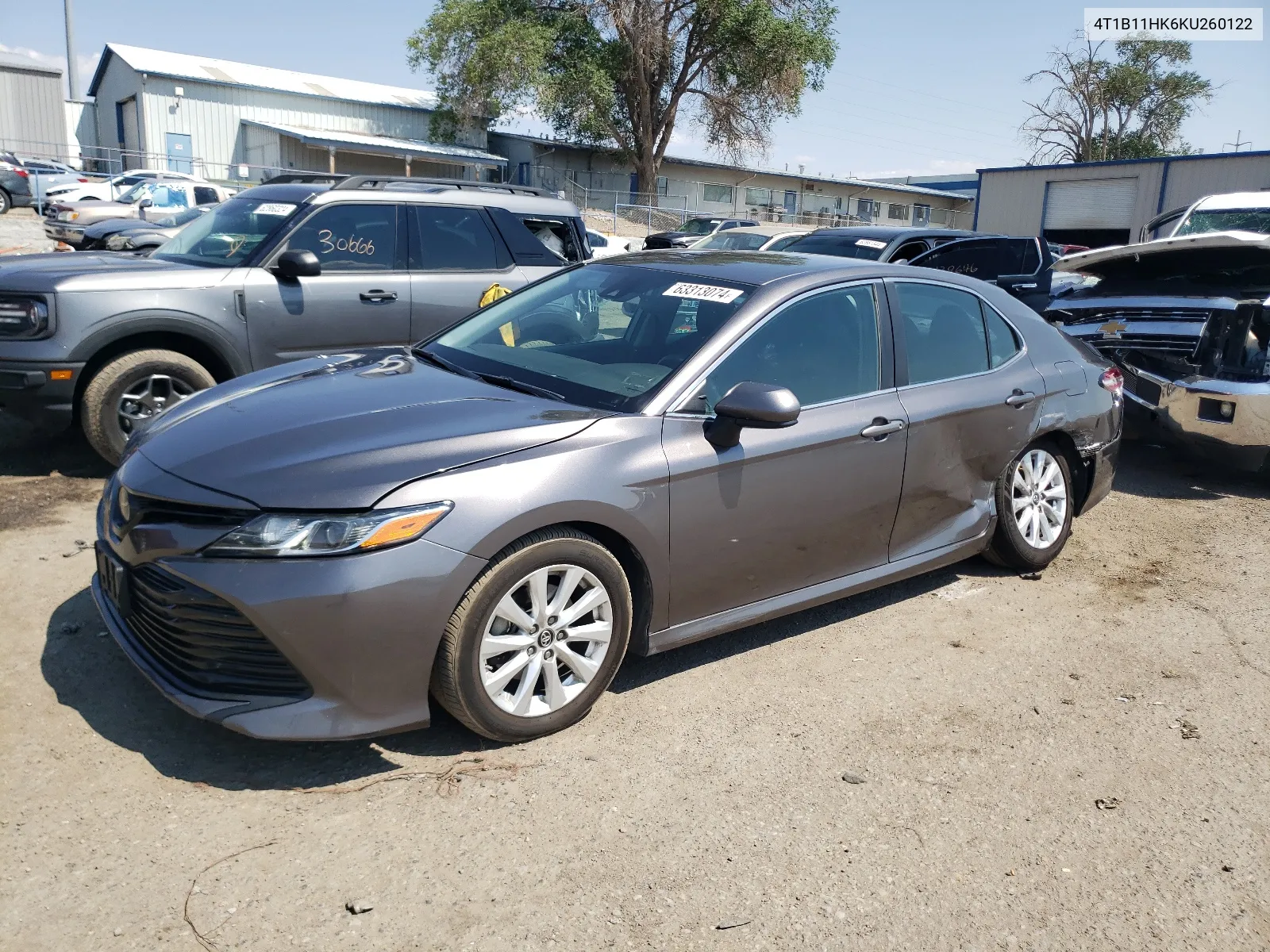 4T1B11HK6KU260122 2019 Toyota Camry L