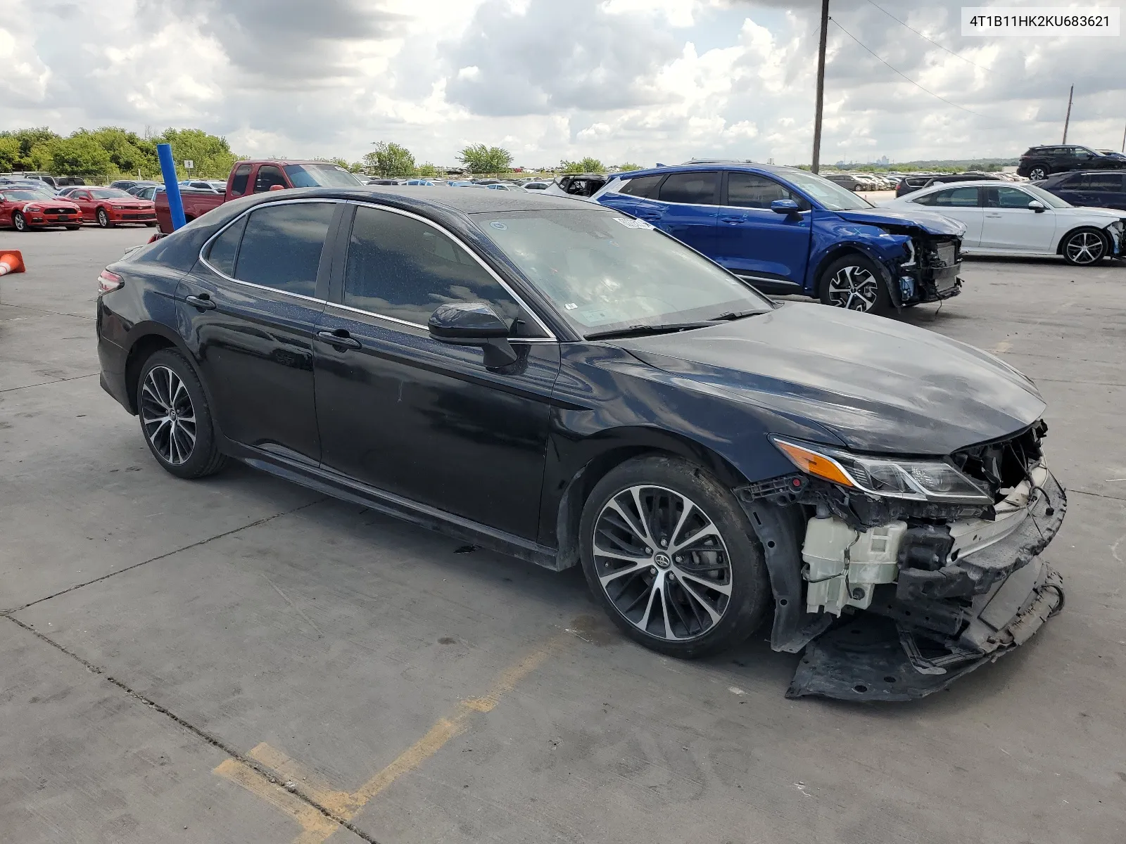 2019 Toyota Camry L VIN: 4T1B11HK2KU683621 Lot: 63705874