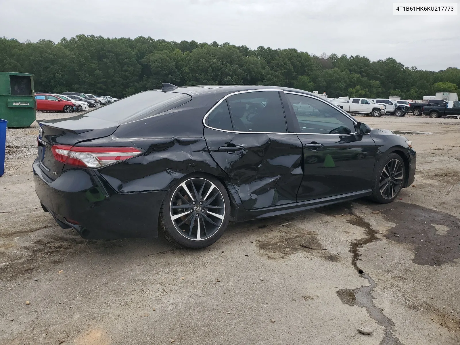 2019 Toyota Camry Xse VIN: 4T1B61HK6KU217773 Lot: 64696554