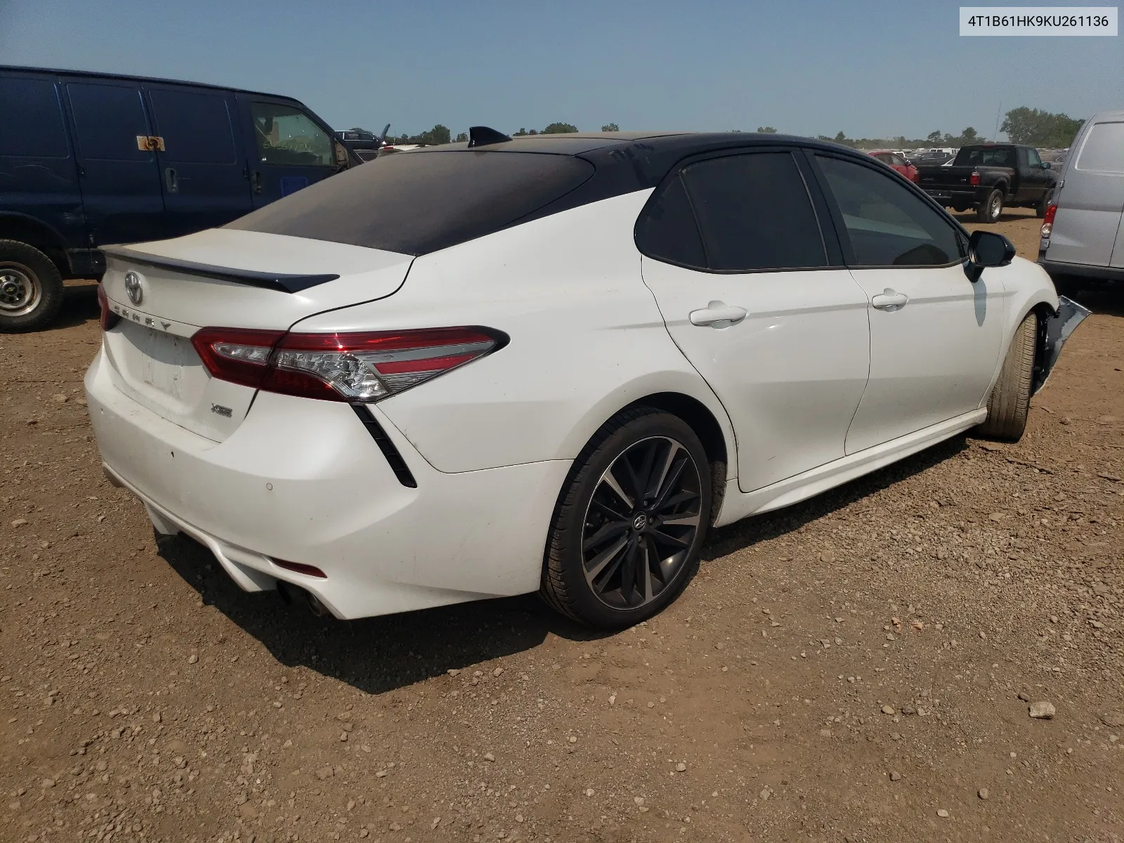 2019 Toyota Camry Xse VIN: 4T1B61HK9KU261136 Lot: 64831684