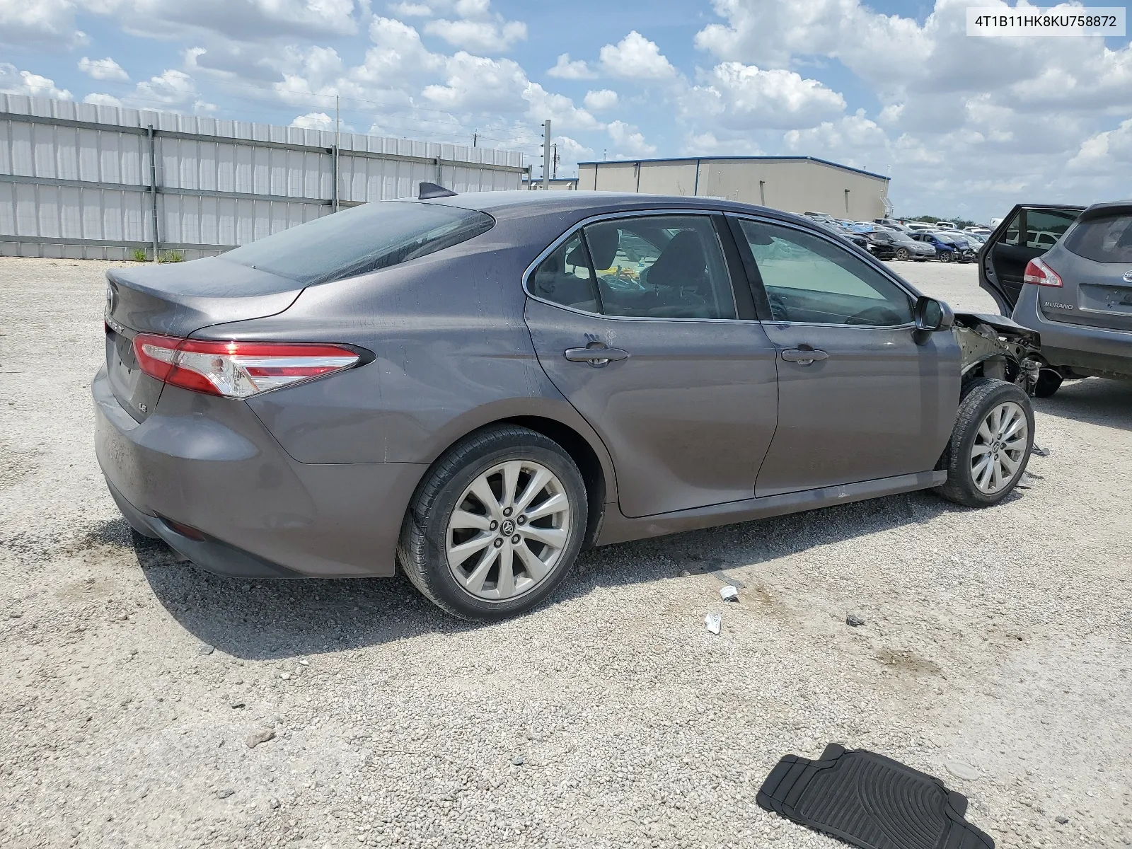 2019 Toyota Camry L VIN: 4T1B11HK8KU758872 Lot: 64853824