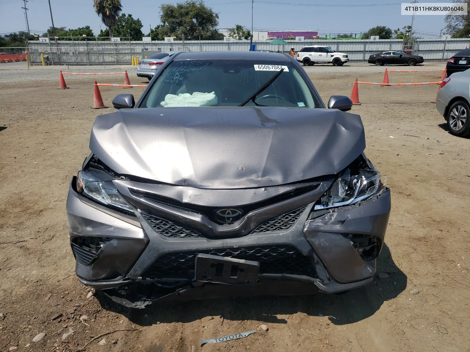 2019 Toyota Camry L VIN: 4T1B11HK8KU806046 Lot: 65067084