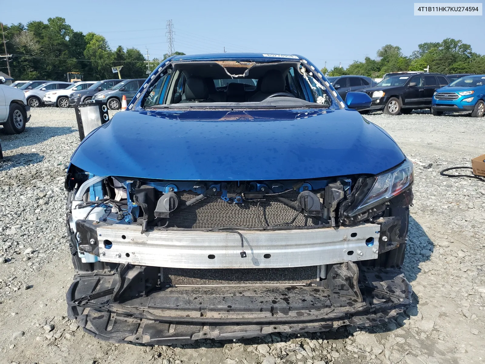 4T1B11HK7KU274594 2019 Toyota Camry L