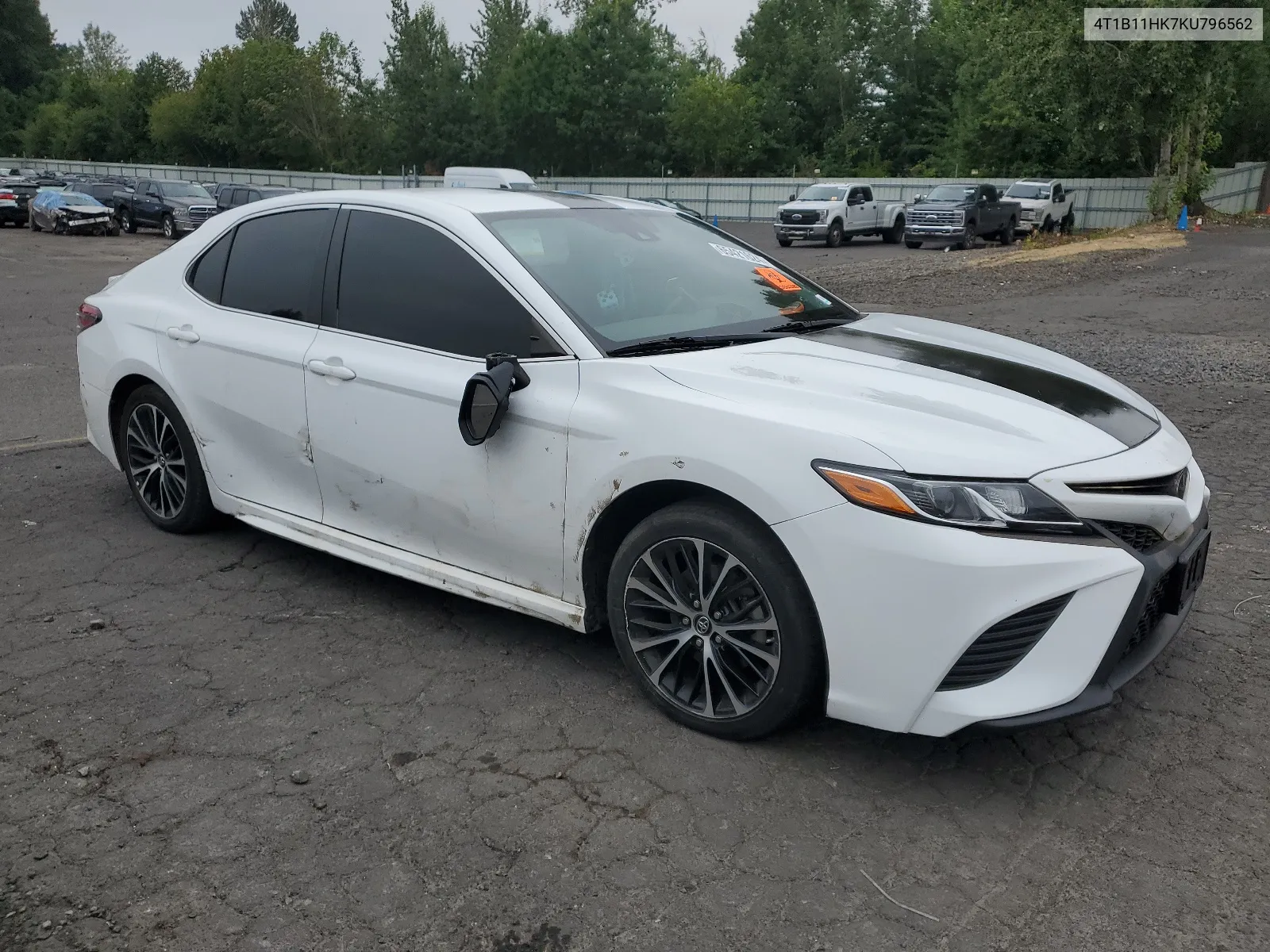 2019 Toyota Camry L VIN: 4T1B11HK7KU796562 Lot: 65421624