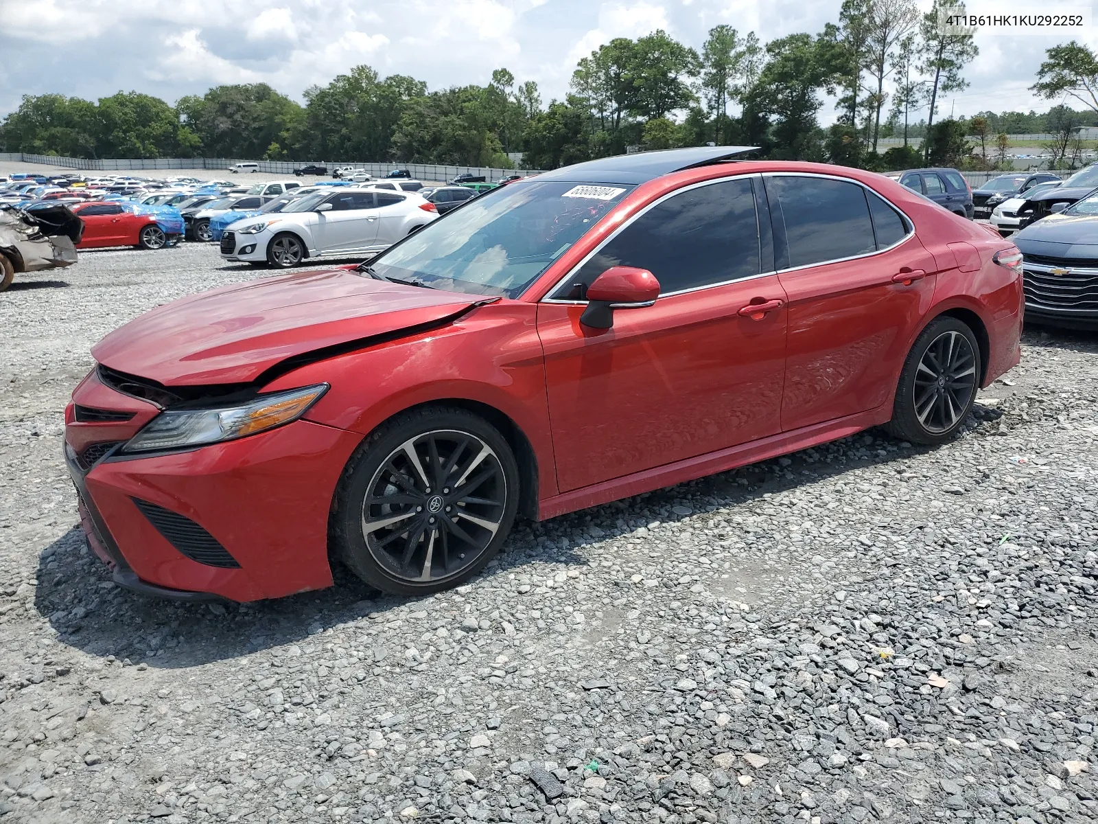 2019 Toyota Camry Xse VIN: 4T1B61HK1KU292252 Lot: 65606004