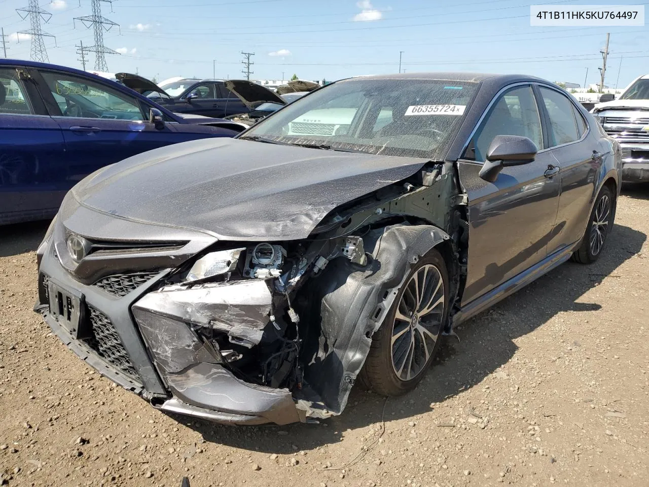 2019 Toyota Camry L VIN: 4T1B11HK5KU764497 Lot: 66355724