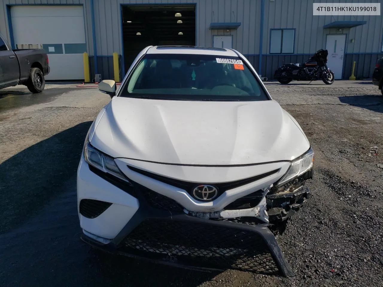 2019 Toyota Camry L VIN: 4T1B11HK1KU199018 Lot: 66667654