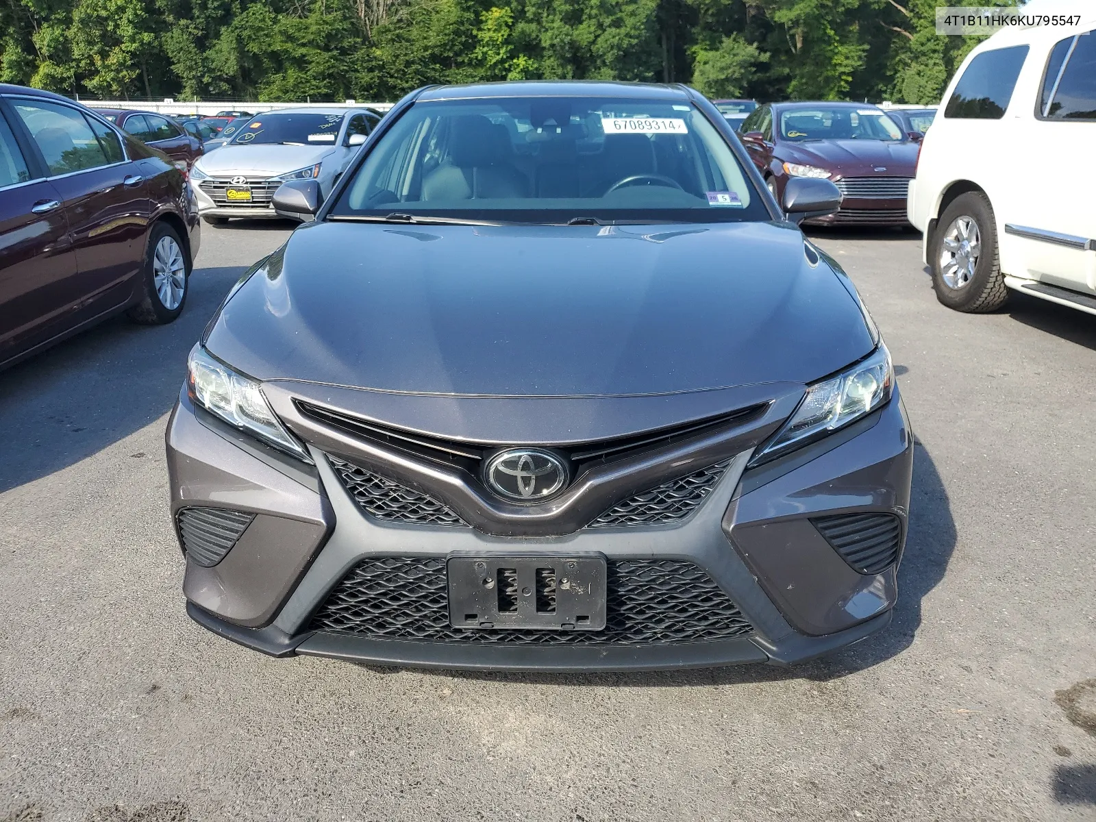 2019 Toyota Camry L VIN: 4T1B11HK6KU795547 Lot: 67089314