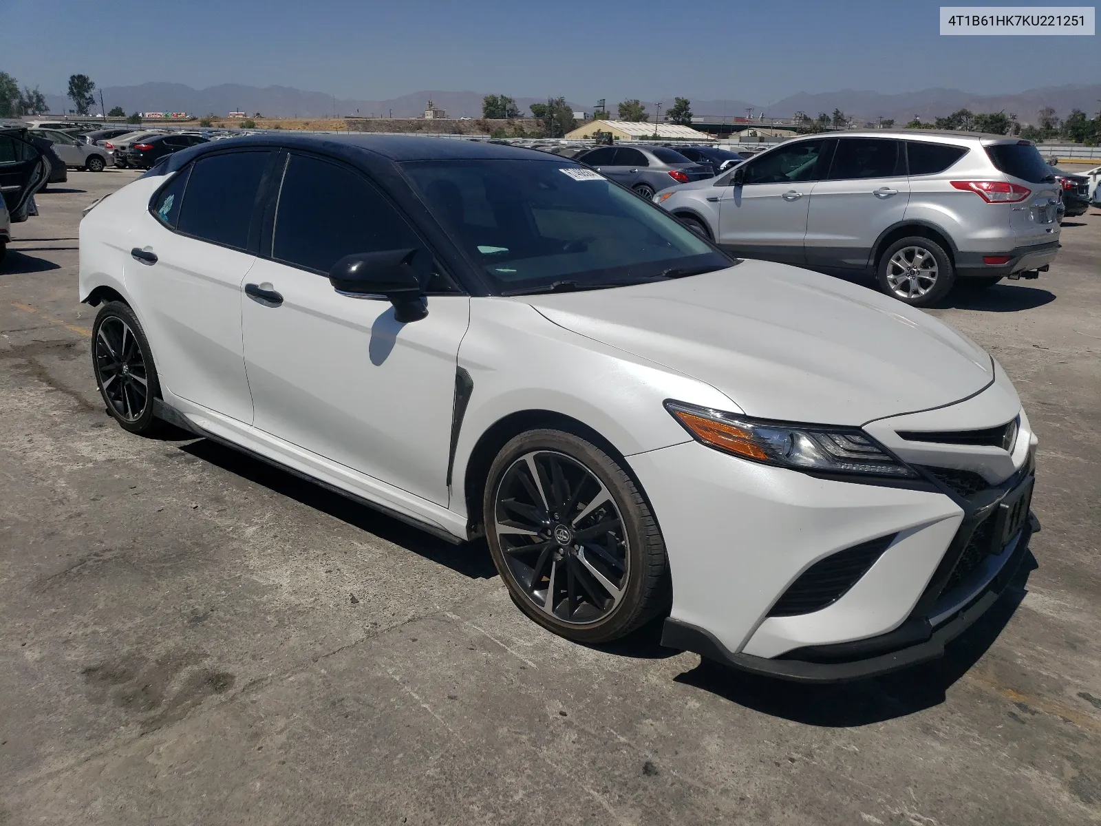 2019 Toyota Camry Xse VIN: 4T1B61HK7KU221251 Lot: 67468584