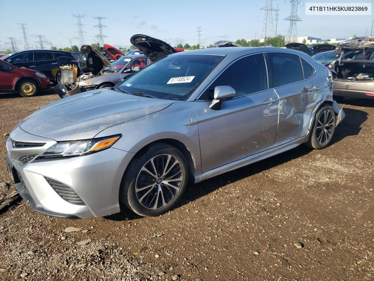 2019 Toyota Camry L VIN: 4T1B11HK5KU823869 Lot: 67748524