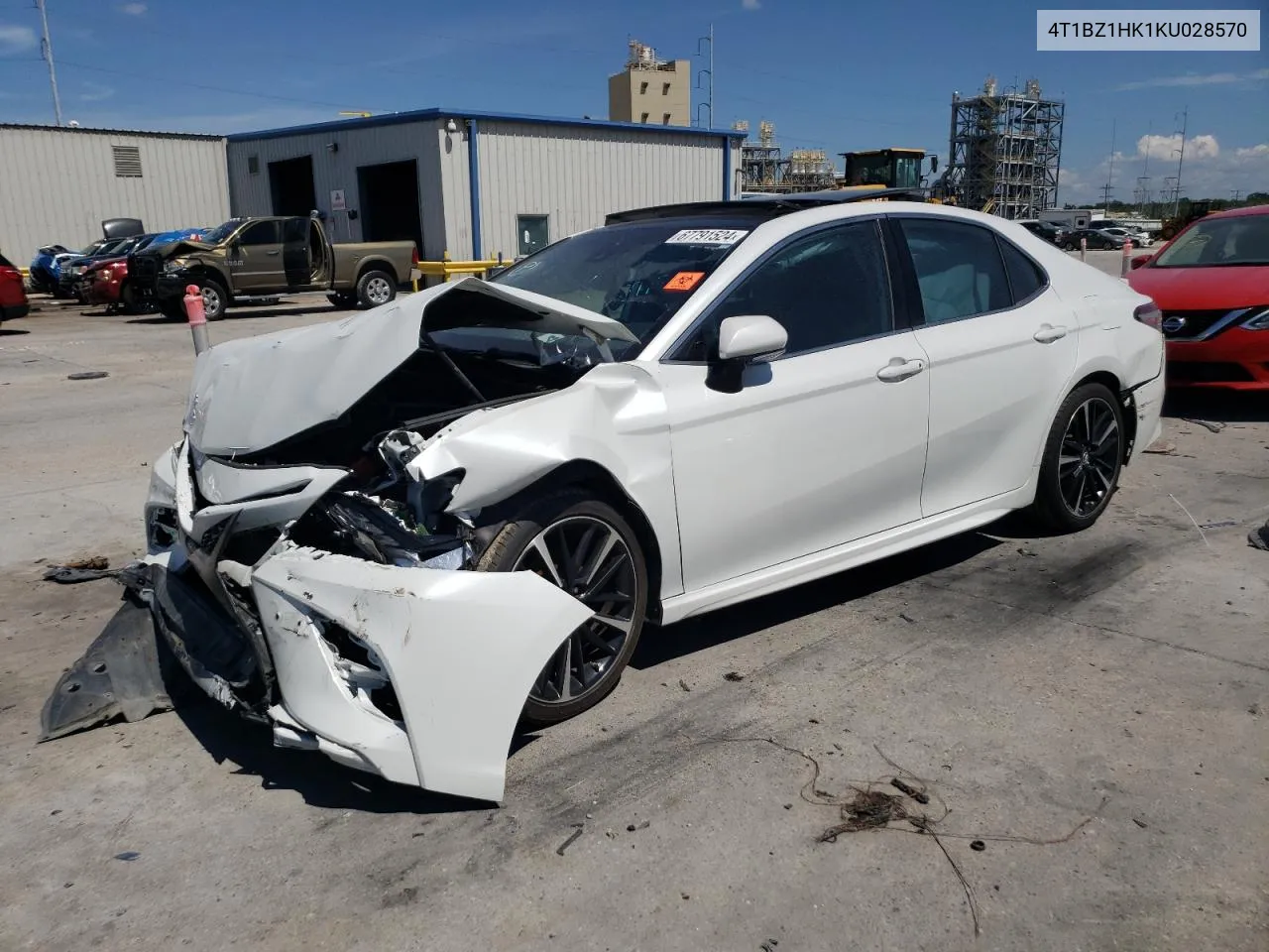 2019 Toyota Camry Xse VIN: 4T1BZ1HK1KU028570 Lot: 67791524