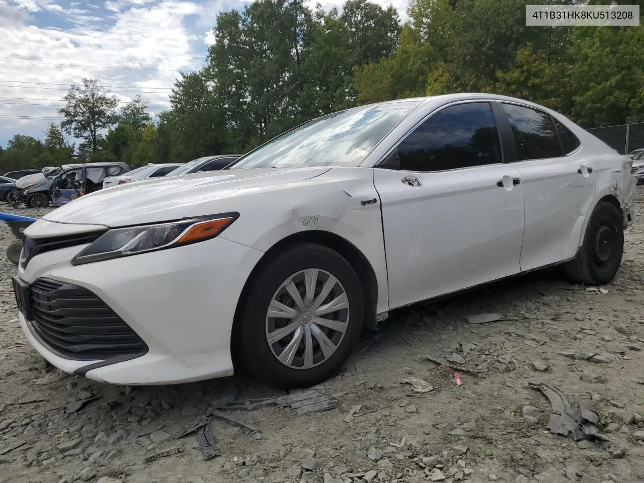 4T1B31HK8KU513208 2019 Toyota Camry Le