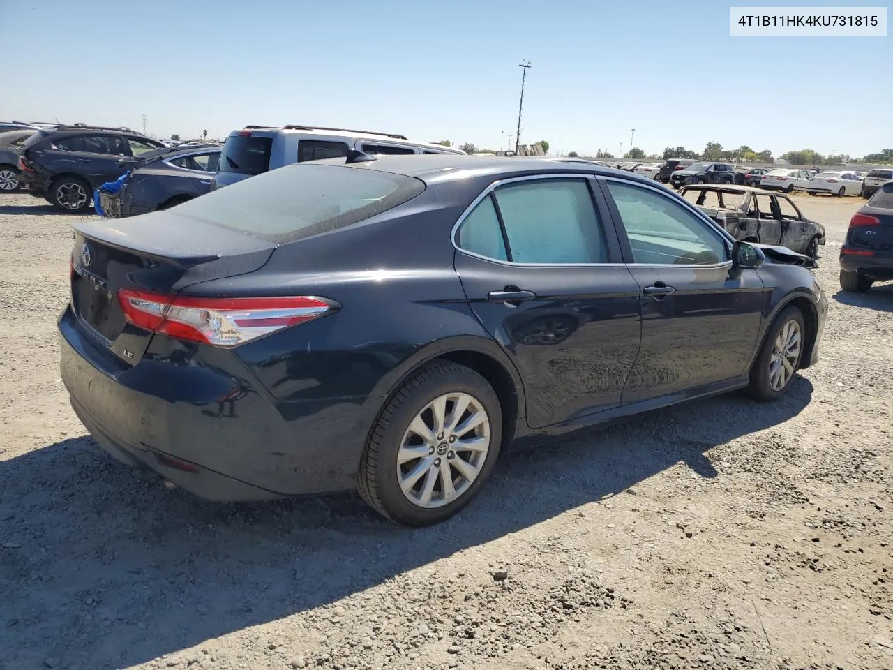 4T1B11HK4KU731815 2019 Toyota Camry L