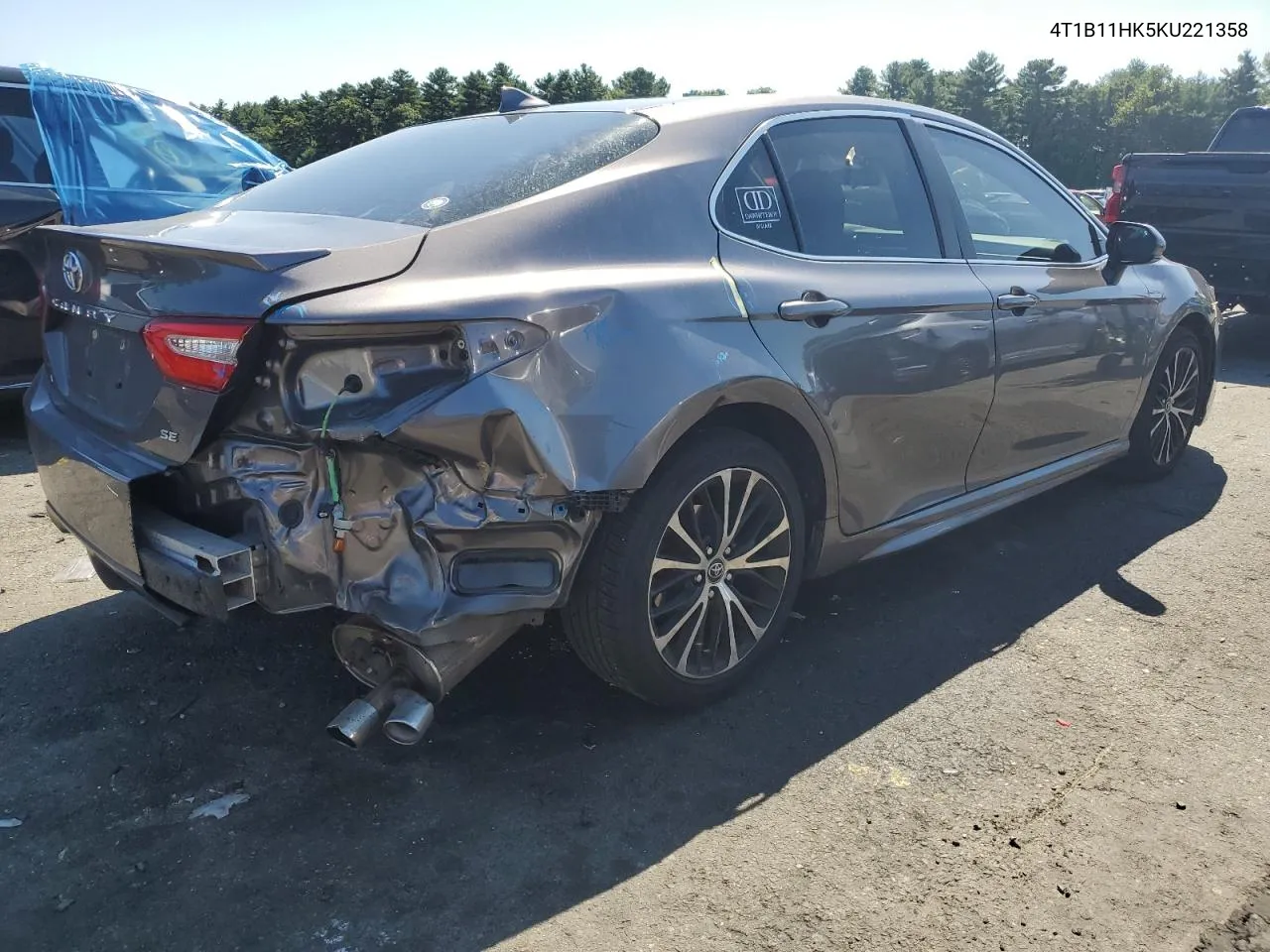 4T1B11HK5KU221358 2019 Toyota Camry L