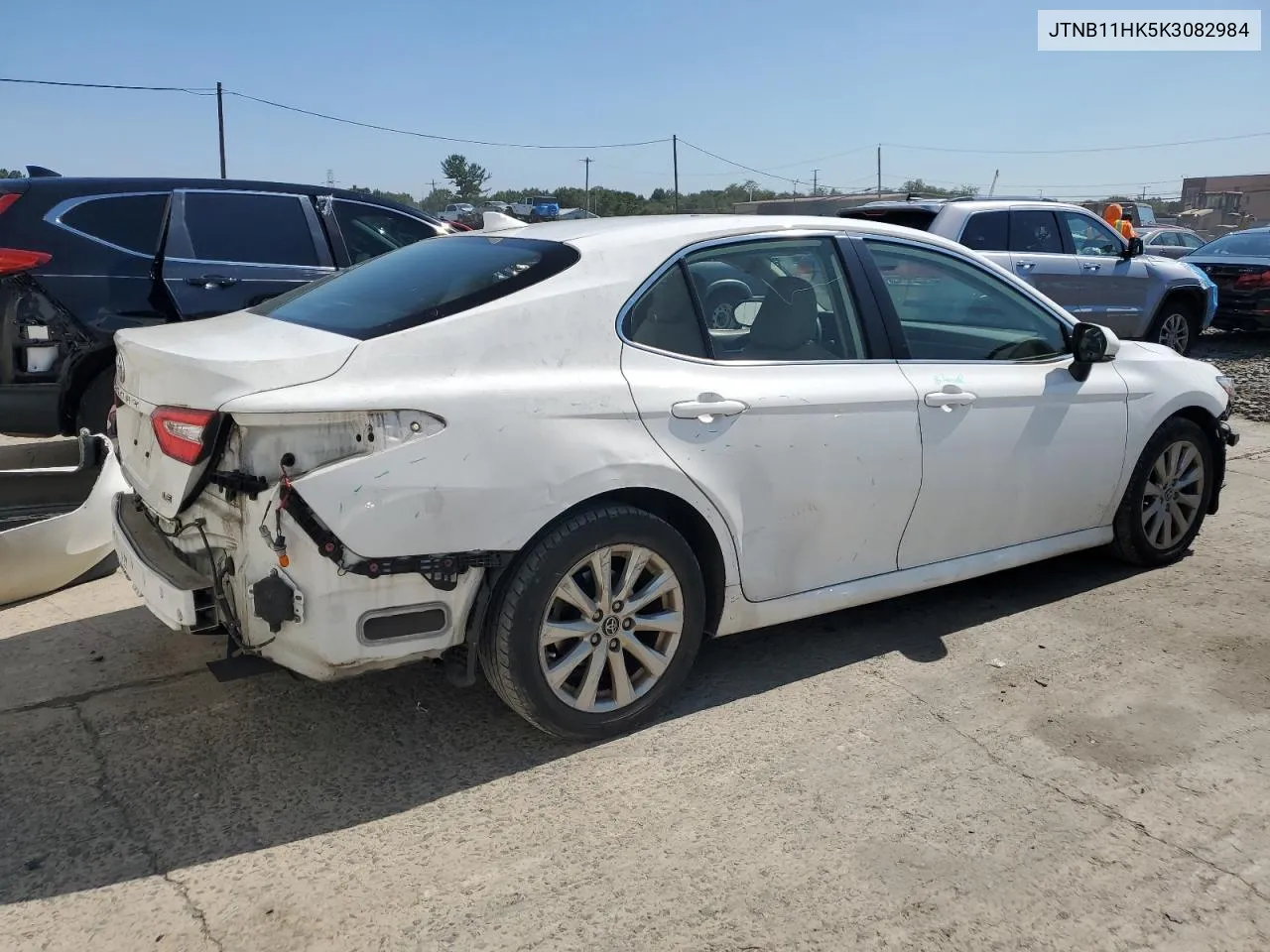 2019 Toyota Camry L VIN: JTNB11HK5K3082984 Lot: 68730094