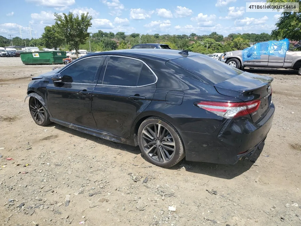 2019 Toyota Camry Xse VIN: 4T1B61HK0KU754414 Lot: 68792364