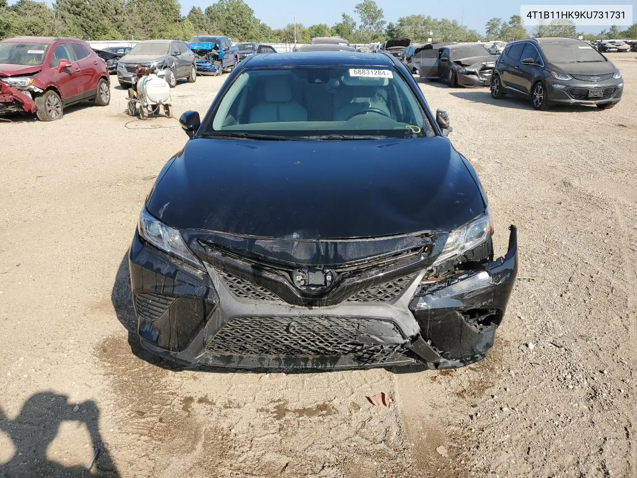 2019 Toyota Camry L VIN: 4T1B11HK9KU731731 Lot: 68831284