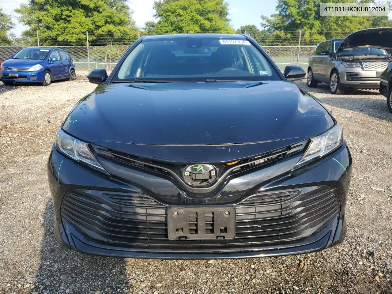 4T1B11HK0KU812004 2019 Toyota Camry L