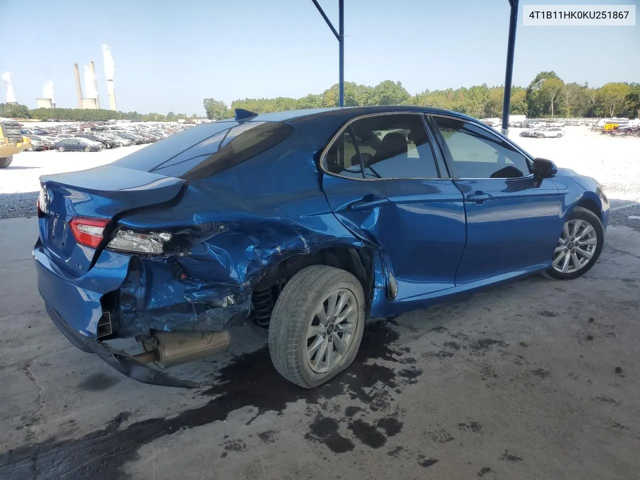 4T1B11HK0KU251867 2019 Toyota Camry L